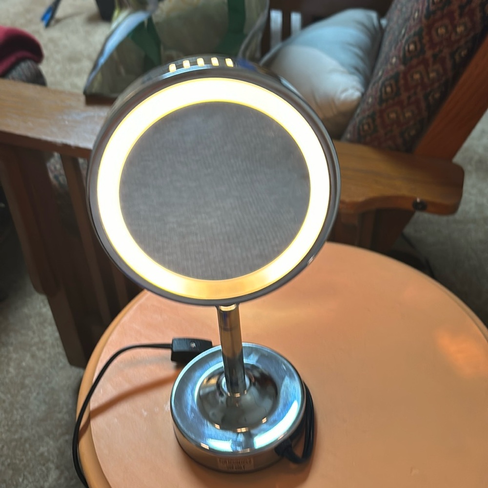 Two side magnifying mirror